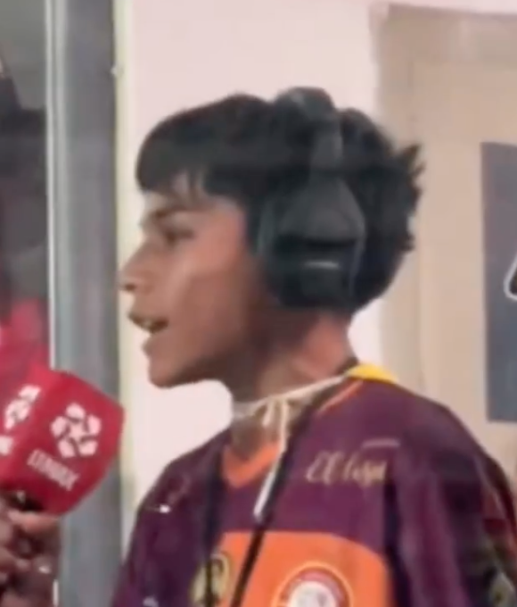 Pol Deportes debutó en televisión y narró su primer partido oficial